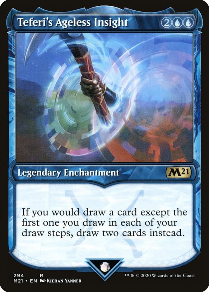 Teferi's Ageless Insight 294 (Core Set 2021)  - Showcase | Good Games Modbury