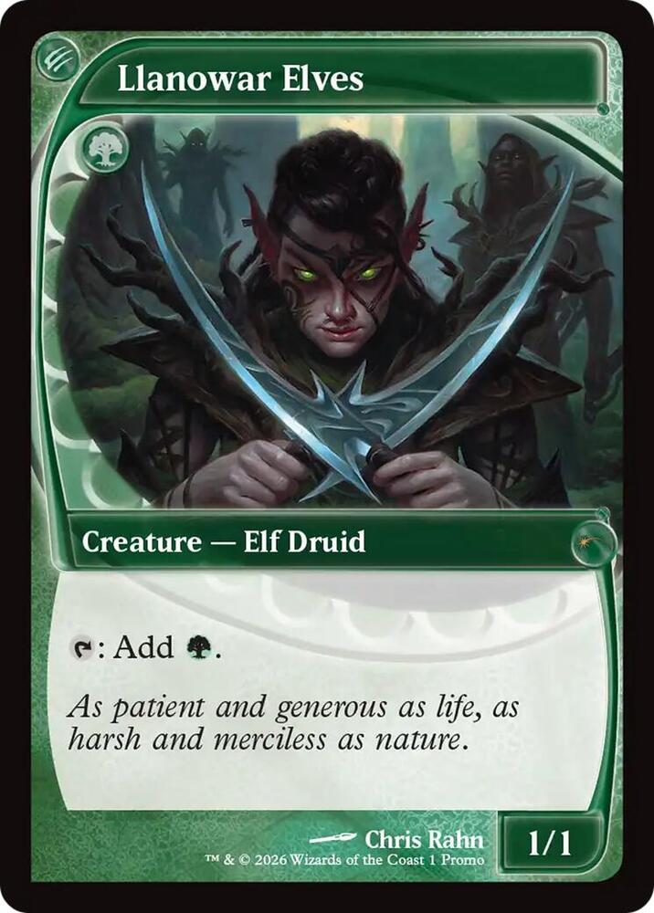 Llanowar Elves 1 (MagicFest Cards)  - Foil | Good Games Modbury