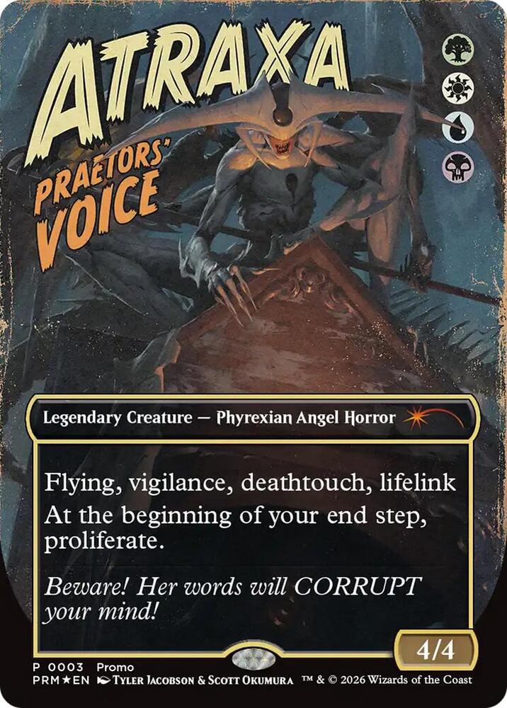 Atraxa Praetors Voice 3 (MagicFest Cards)  - Foil | Good Games Modbury