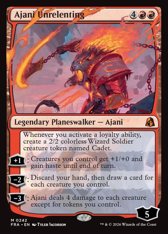 Ajani Unrelenting 242 (Reality Fracture)  | Good Games Modbury