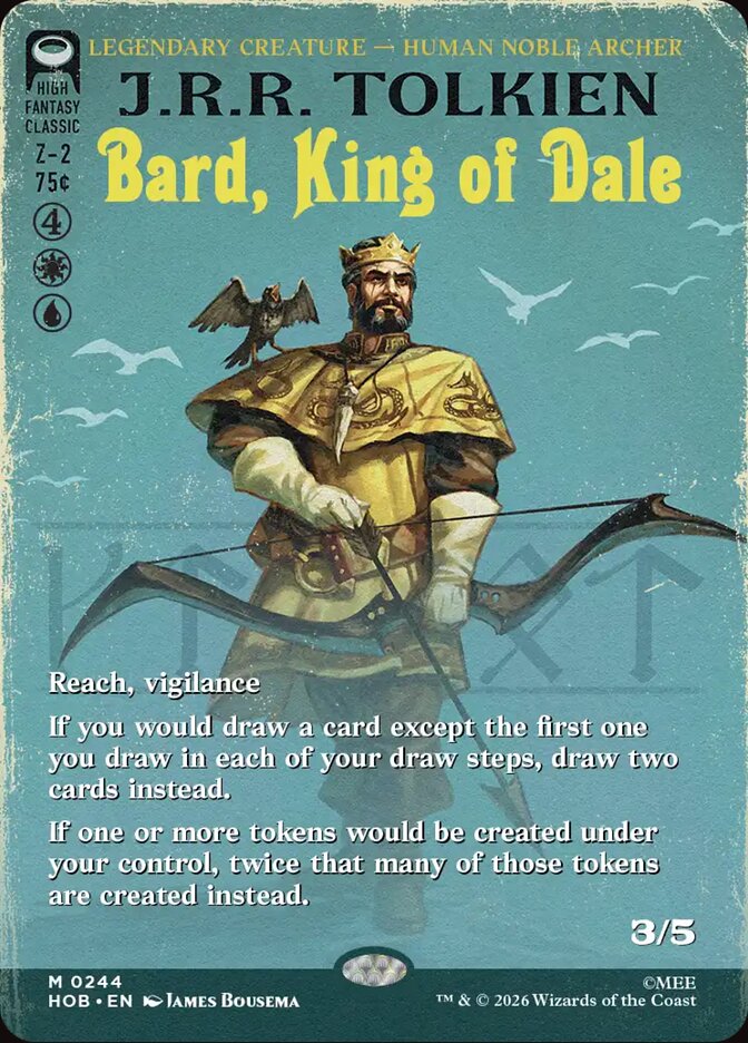 Bard, King of Dale 244 (The Hobbit)  - Borderless | Good Games Modbury