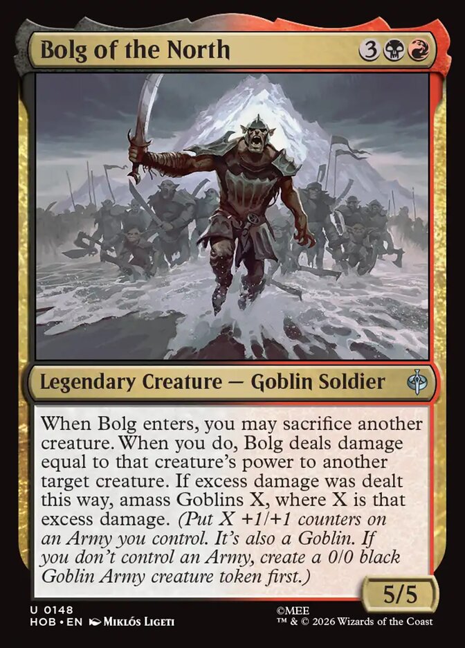 Bolg of the North 148 (The Hobbit)  - Foil | Good Games Modbury
