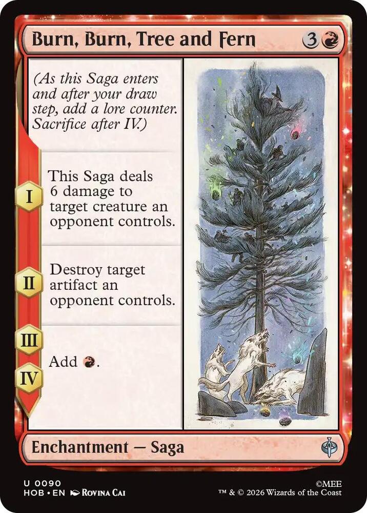 Burn, Burn, Tree and Fern 90 (The Hobbit)  | Good Games Modbury