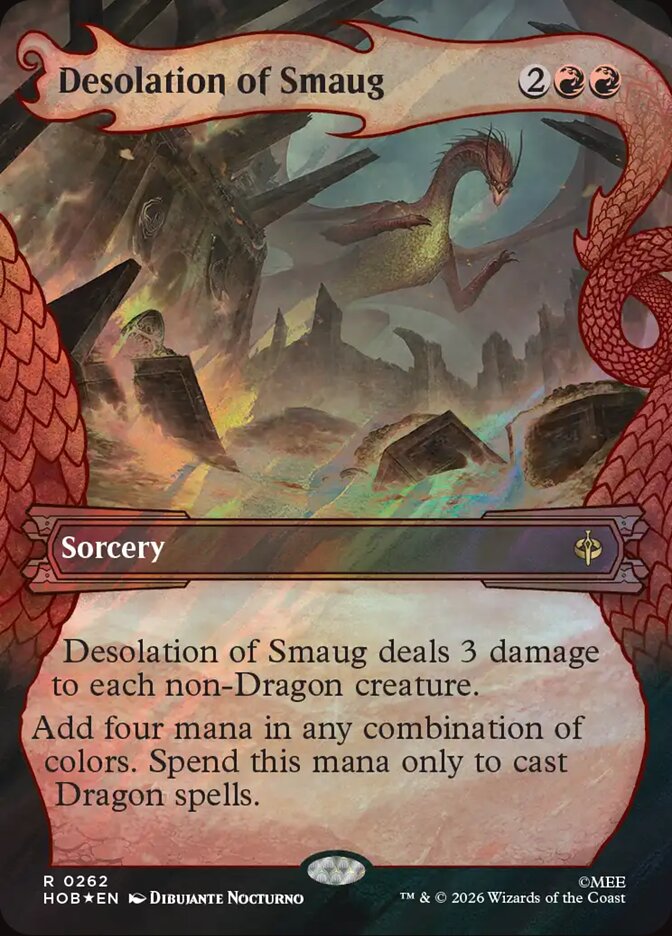 Desolation of Smaug 262 (The Hobbit)  - Showcase Surge Foil | Good Games Modbury