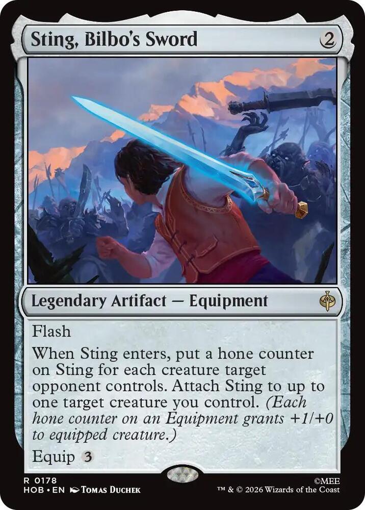 Sting, Bilbo's Sword 178 (The Hobbit)  | Good Games Modbury