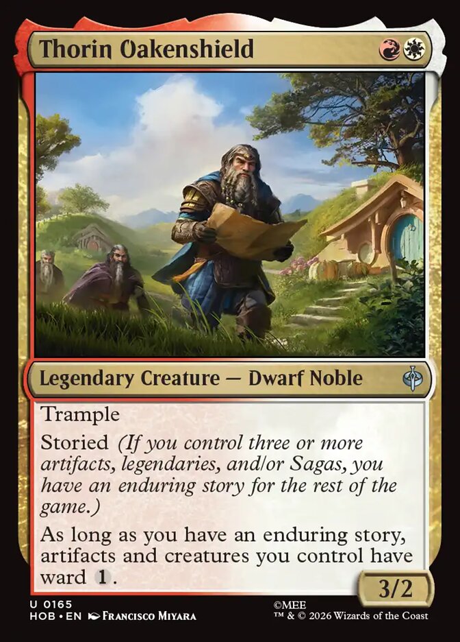 Thorin Oakenshield 165 (The Hobbit)  - Foil | Good Games Modbury
