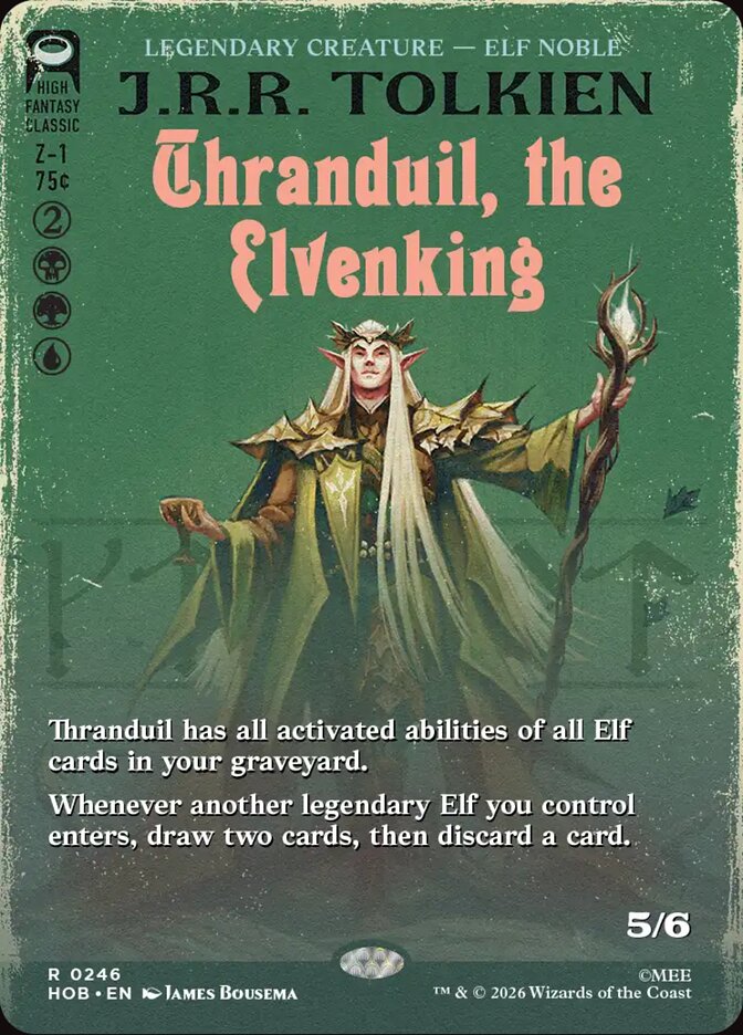 Thranduil, the Elvenking 246 (The Hobbit)  - Borderless | Good Games Modbury