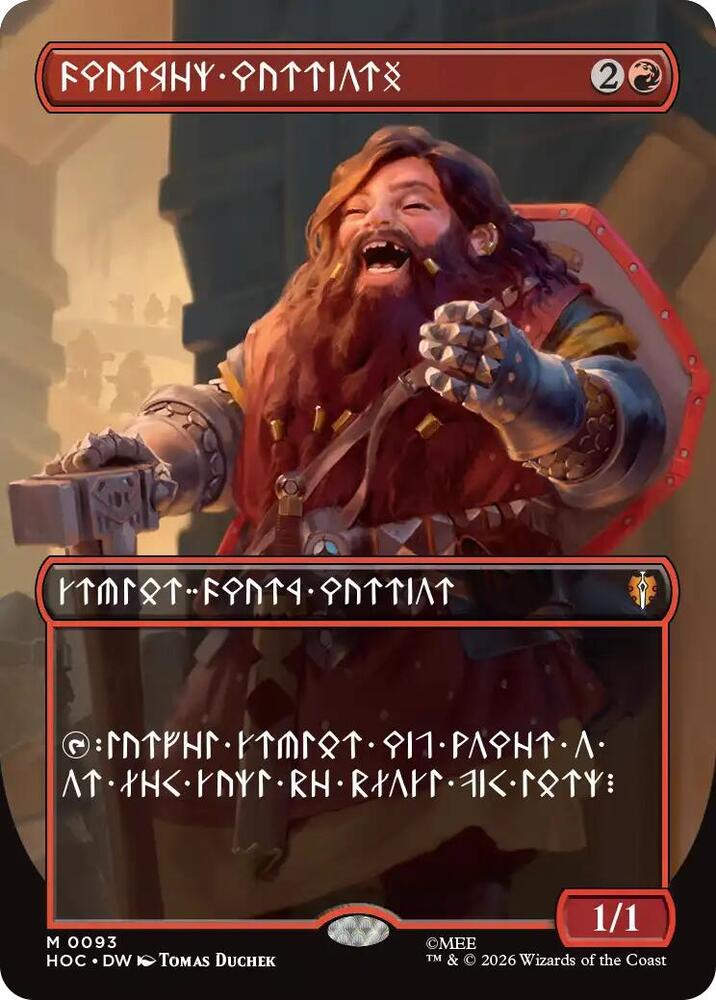 Dwarven Warriors 93 (The Hobbit: Eternal-Legal)  - Borderless | Good Games Modbury