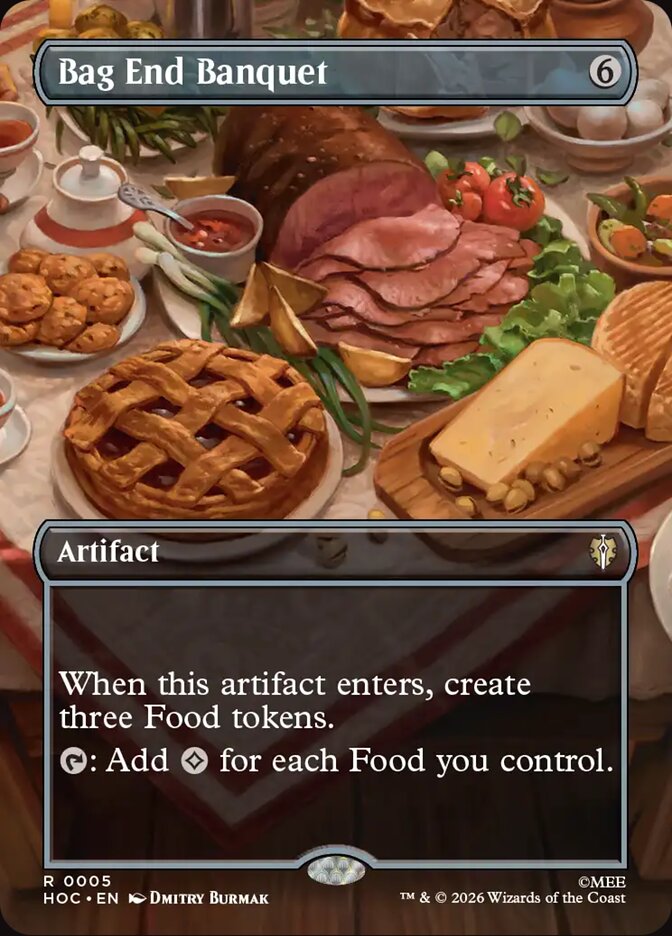 Bag End Banquet 5 (The Hobbit: Eternal-Legal)  - Borderless | Good Games Modbury