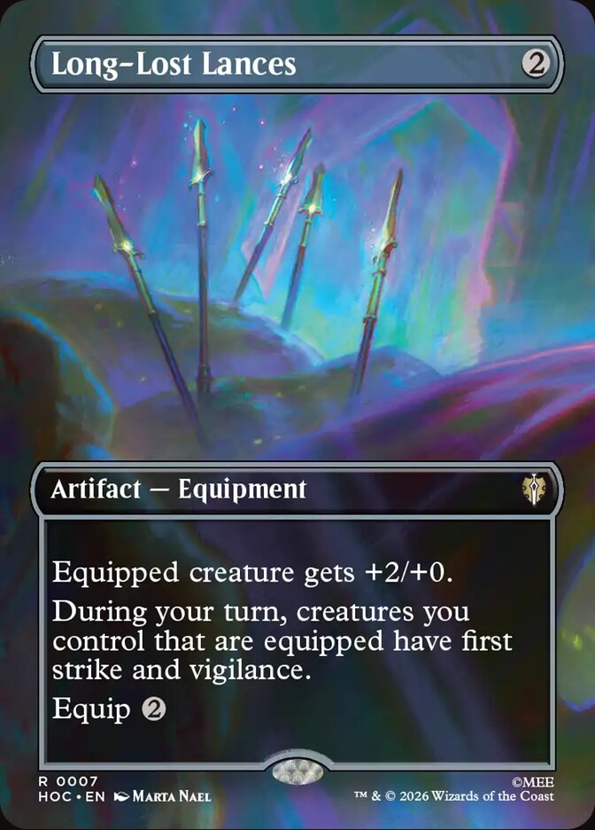 Long-Lost Lances 7 (The Hobbit: Eternal-Legal)  - Borderless Foil | Good Games Modbury