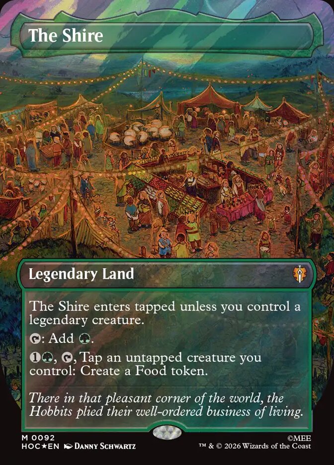 The Shire 92 (The Hobbit: Eternal-Legal)  - Borderless Surge Foil | Good Games Modbury