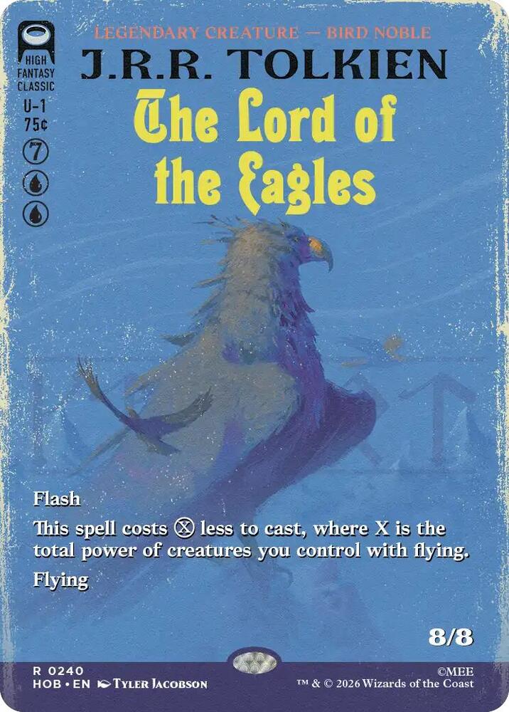 The Lord of the Eagles 240 (The Hobbit)  - Borderless | Good Games Modbury