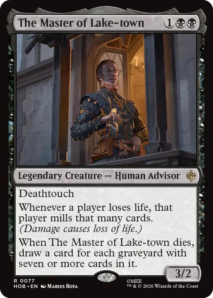 The Master of Lake-town 77 (The Hobbit)  - Foil | Good Games Modbury
