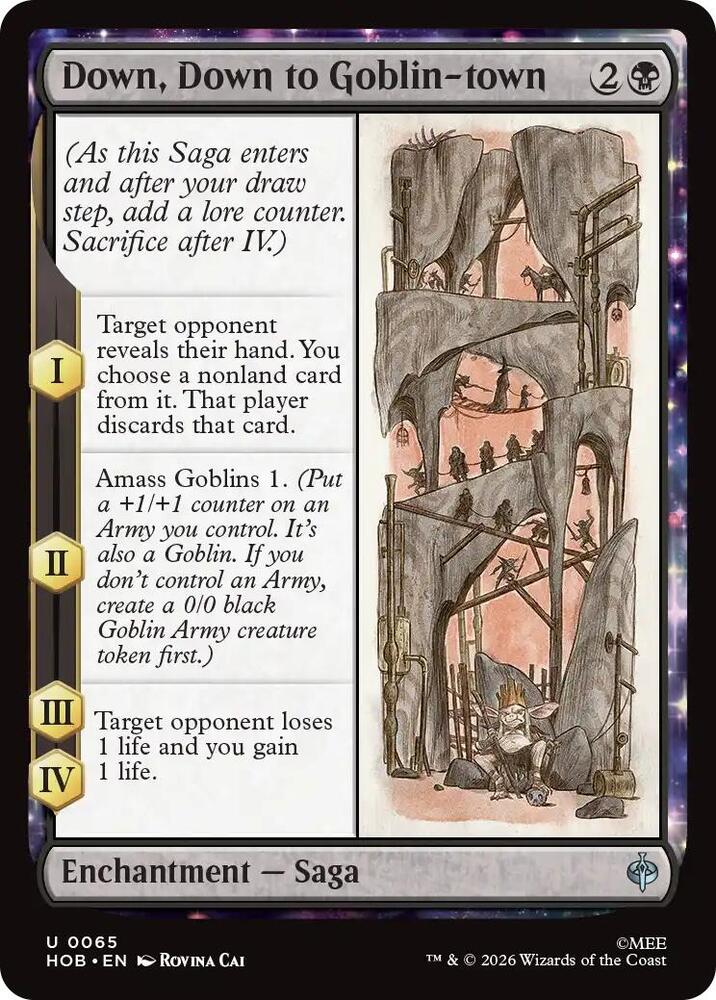 Down, Down to Goblin-town 65 (The Hobbit)  - Foil | Good Games Modbury