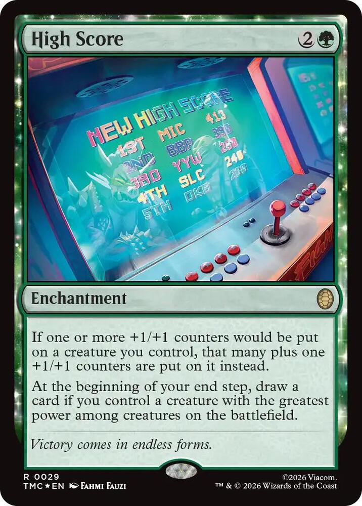 High Score Surge Foil 29 (Commander: Teenage Mutant Ninja Turtles)  - Foil | Good Games Modbury