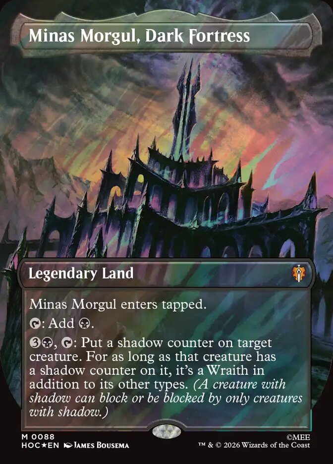 Minas Morgul, Dark Fortress 88 (The Hobbit: Eternal-Legal)  - Borderless Surge Foil | Good Games Modbury