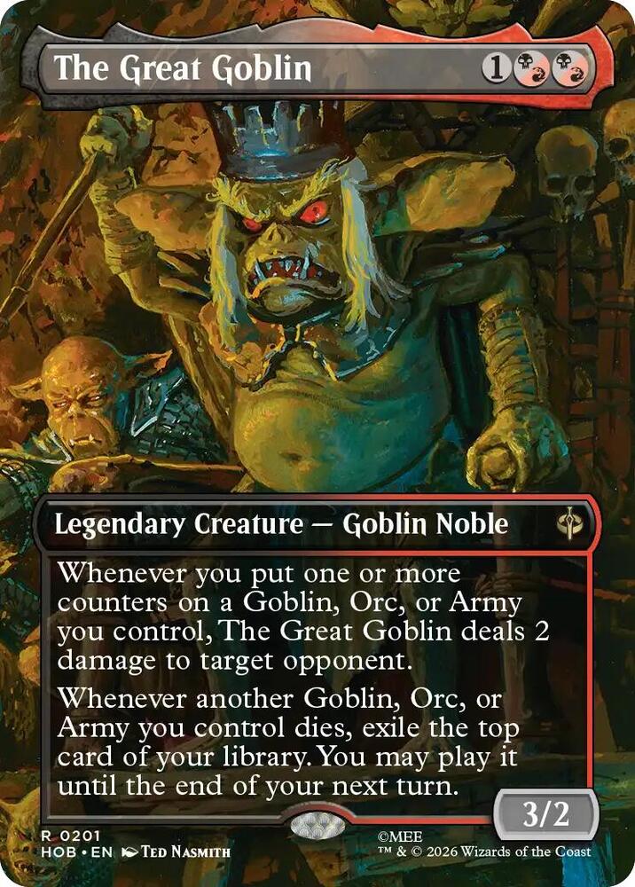 The Great Goblin 201 (The Hobbit)  - Borderless | Good Games Modbury