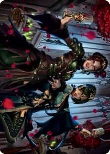 Falkenrath Celebrants 73 81 Art Card 73 (Art Series: Innistrad: Crimson Vow)  | Good Games Modbury