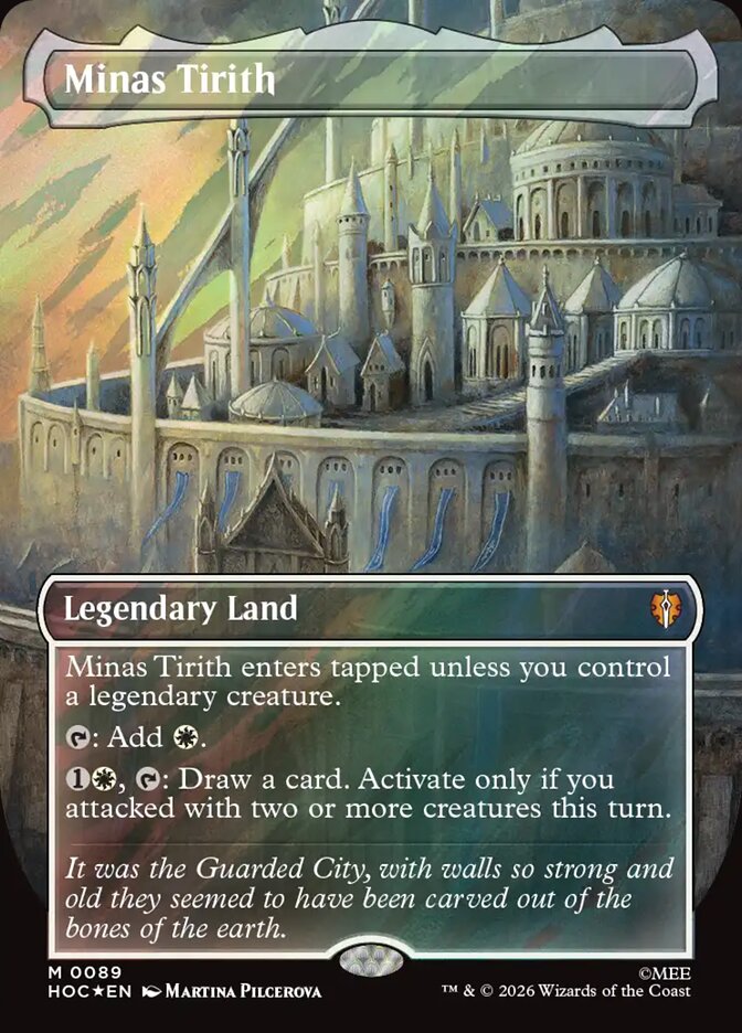 Minas Tirith 89 (The Hobbit: Eternal-Legal)  - Borderless Surge Foil | Good Games Modbury