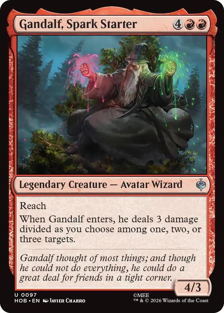 Gandalf, Spark Starter 97 (The Hobbit)  - Foil | Good Games Modbury