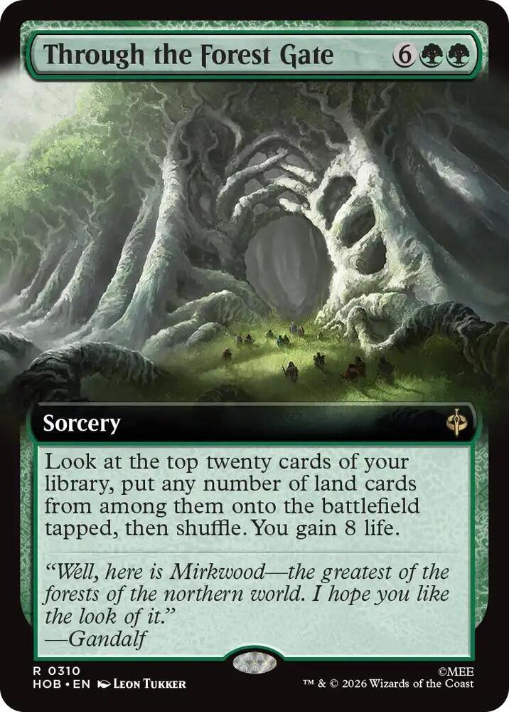 Through the Forest Gate 310 (The Hobbit)  - Extended Art | Good Games Modbury