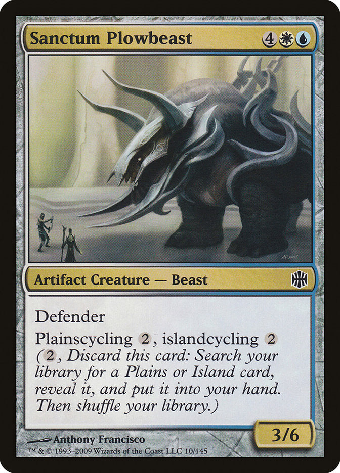 Sanctum Plowbeast 10/145 (Alara Reborn)  - Foil | Good Games Modbury