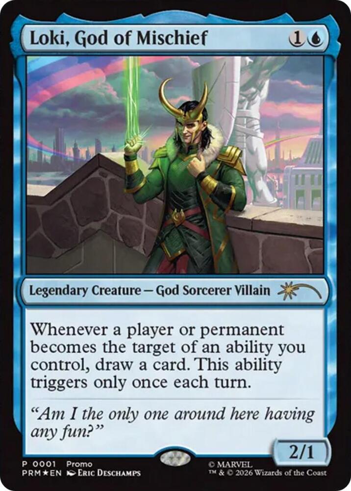 Loki God of Mischief 1 (Media Promos)  - Foil | Good Games Modbury