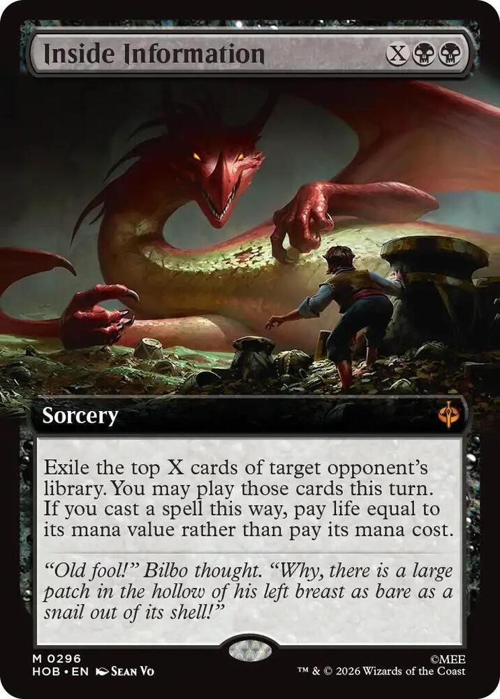 Inside Information 296 (The Hobbit)  - Extended Art | Good Games Modbury