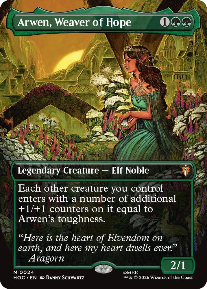 Arwen, Weaver of Hope 24 (The Hobbit: Eternal-Legal)  - Borderless | Good Games Modbury