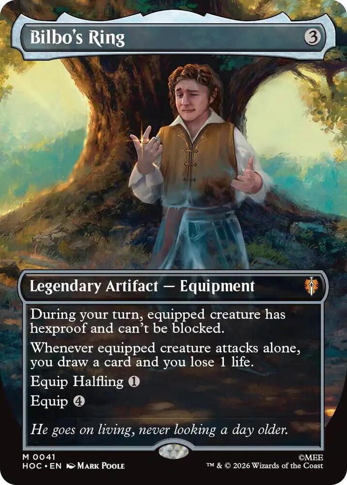 Bilbos Ring 41 (The Hobbit: Eternal-Legal)  - Borderless | Good Games Modbury