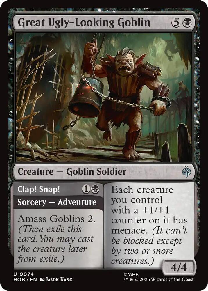 Great Ugly-Looking Goblin 74 (The Hobbit)  - Foil | Good Games Modbury