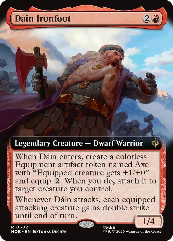 Dain Ironfoot 302 (The Hobbit)  - Extended Art | Good Games Modbury