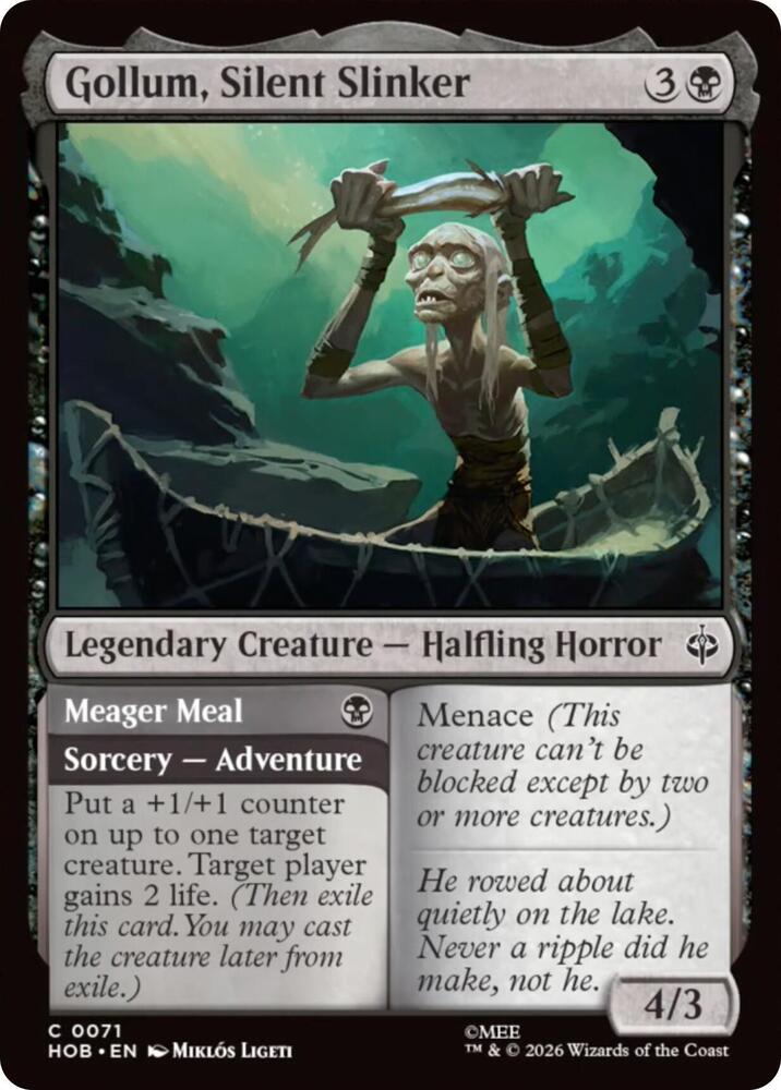 Gollum, Silent Slinker 71 (The Hobbit)  - Foil | Good Games Modbury
