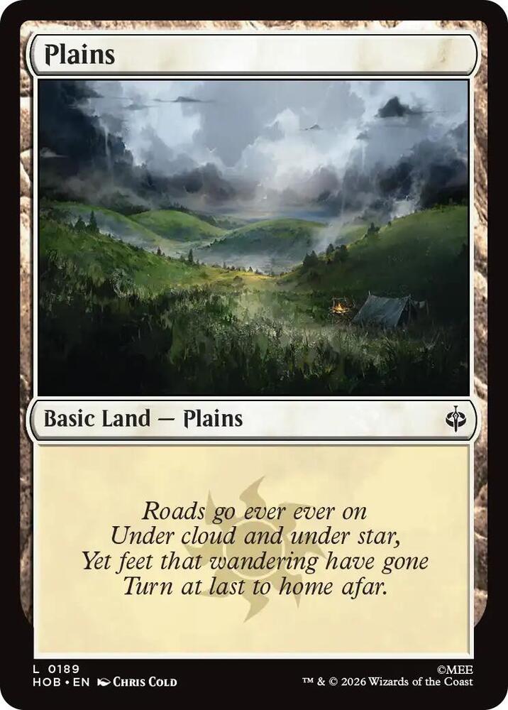 Plains 189 (The Hobbit)  | Good Games Modbury