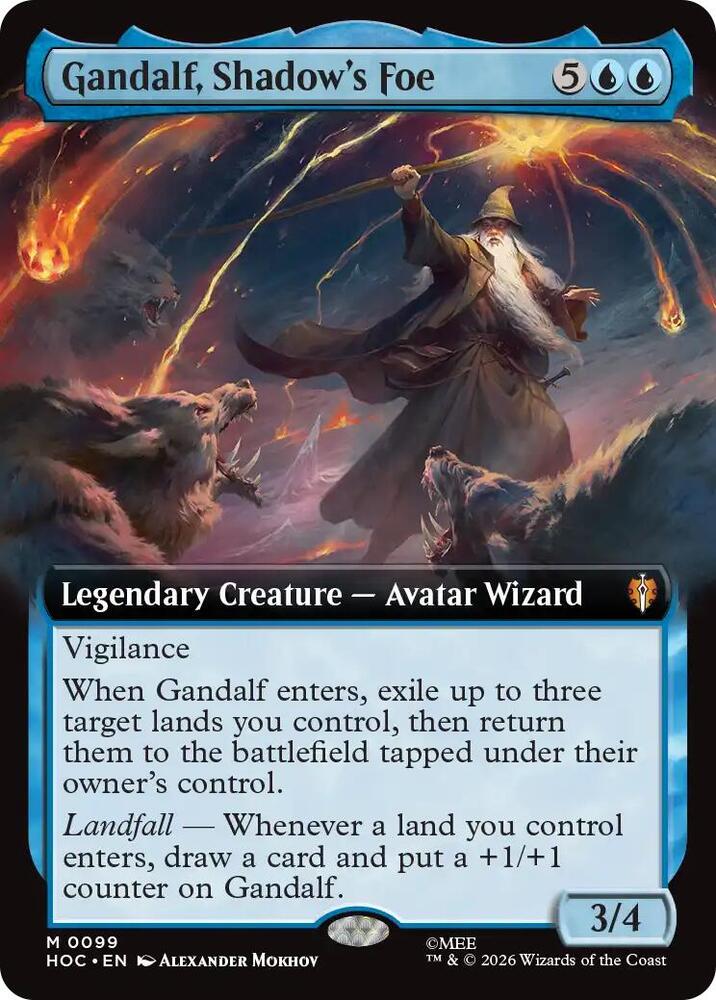 Gandalf, Shadow's Foe 99 (The Hobbit: Eternal-Legal)  - Extended Art | Good Games Modbury