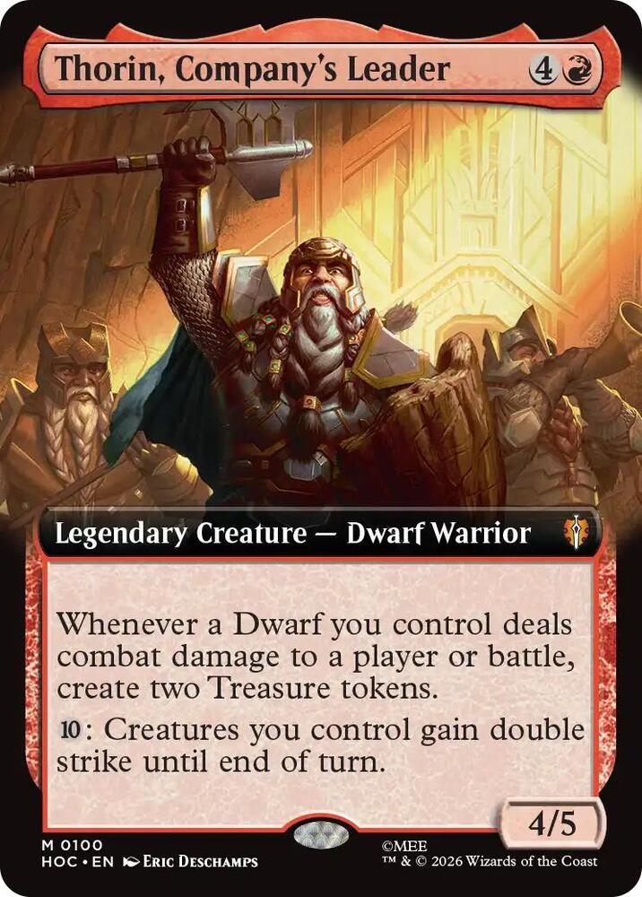 Thorin, Company's Leader 100 (The Hobbit: Eternal-Legal)  - Extended Art | Good Games Modbury