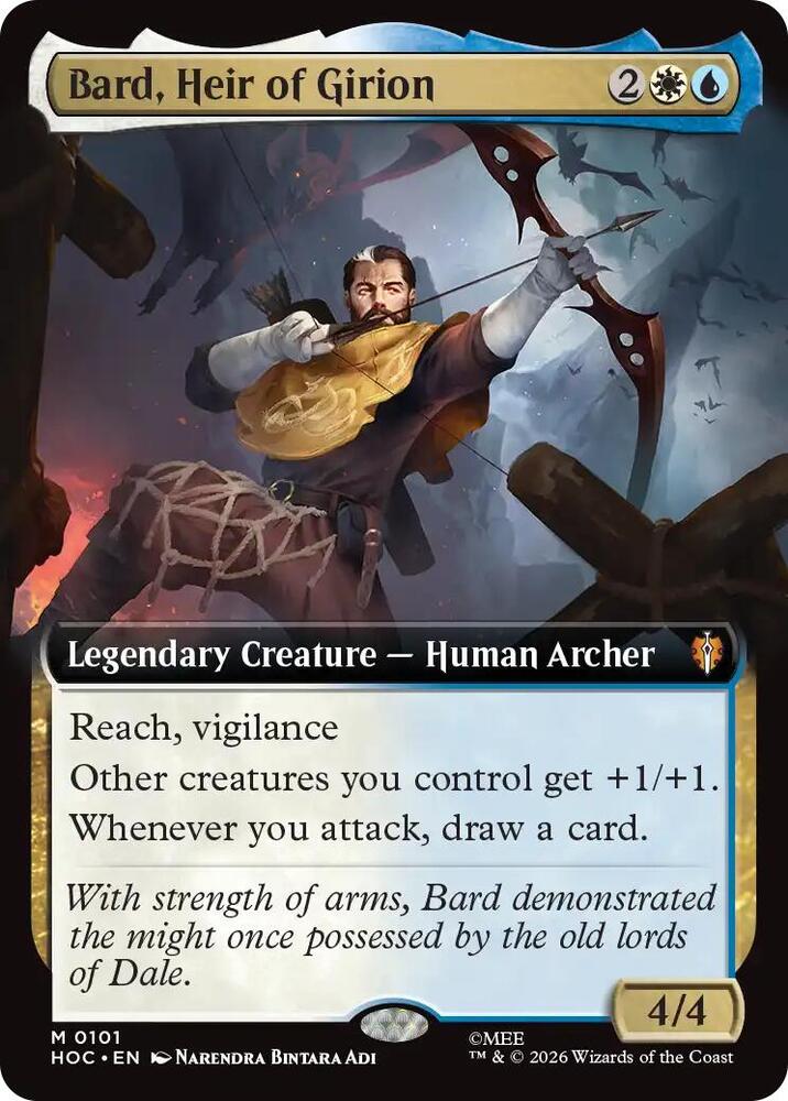 Bard, Heir of Girion 101 (The Hobbit: Eternal-Legal)  - Extended Art | Good Games Modbury