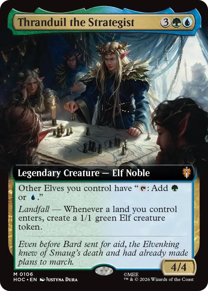Thranduil the Strategist 106 (The Hobbit: Eternal-Legal)  - Extended Art | Good Games Modbury