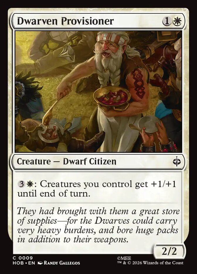 Dwarven Provisioner 9 (The Hobbit)  - Foil | Good Games Modbury