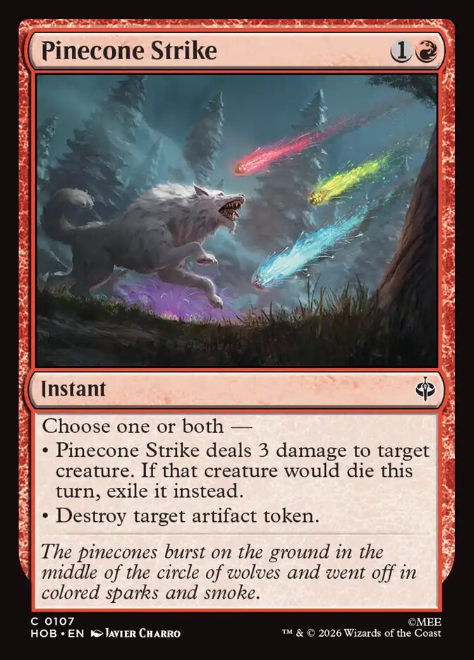 Pinecone Strike 107 (The Hobbit)  - Foil | Good Games Modbury