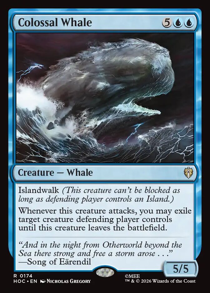 Colossal Whale 174 (The Hobbit: Eternal-Legal)  | Good Games Modbury