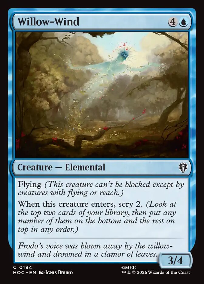 Willow-Wind 184 (The Hobbit: Eternal-Legal)  | Good Games Modbury