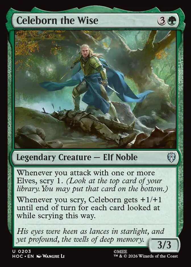 Celeborn the Wise 203 (The Hobbit: Eternal-Legal)  | Good Games Modbury