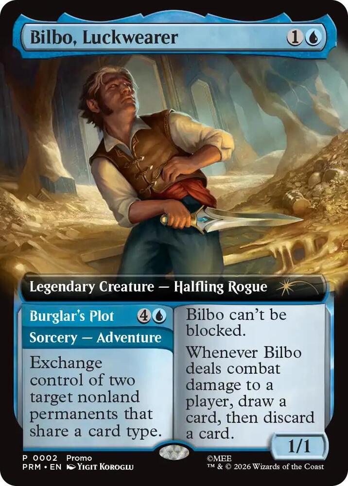 Bilbo Luckwearer Extended Art 2 (Unique and Miscellaneous Promos)  | Good Games Modbury