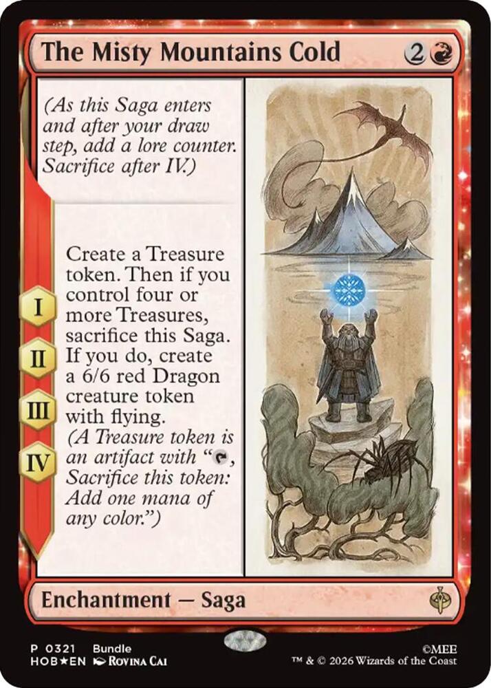 The Misty Mountain Cold 321 (Unique and Miscellaneous Promos)  - Foil | Good Games Modbury