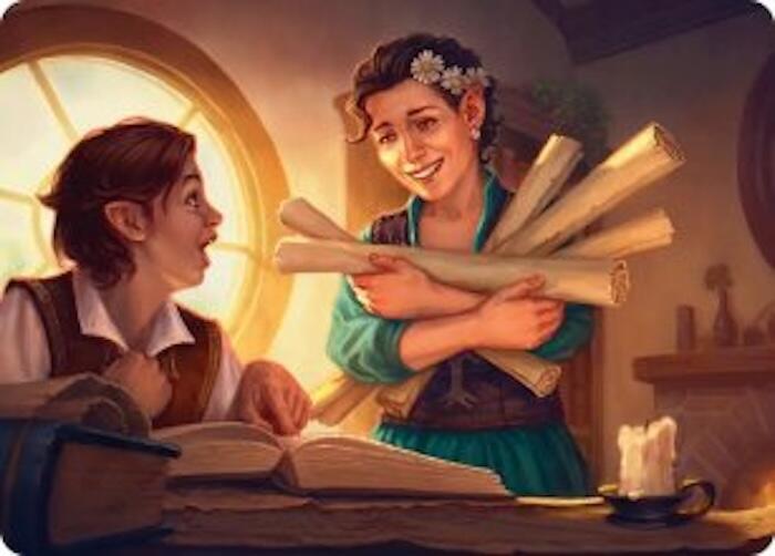 Belladonna Took Art Card 2 (Art Series: The Hobbit)  | Good Games Modbury