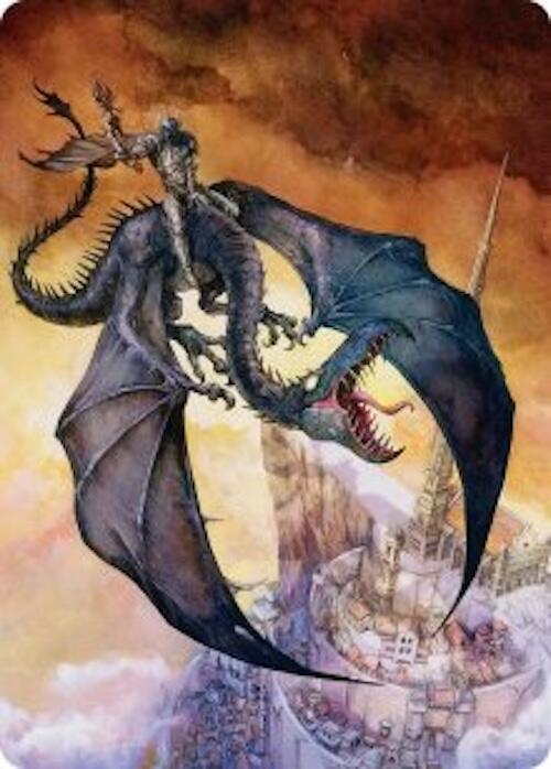 Witch king Bringer of Ruin Art Card 32 (Art Series: The Hobbit)  | Good Games Modbury