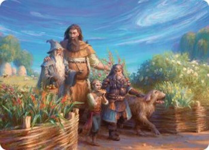 Beorns Hospitality Art Card 20 (Art Series: The Hobbit)  | Good Games Modbury