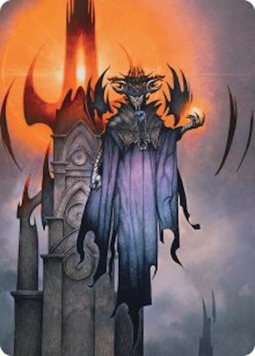 Sauron the Lidless Eye Art Card 36 (Art Series: The Hobbit)  | Good Games Modbury