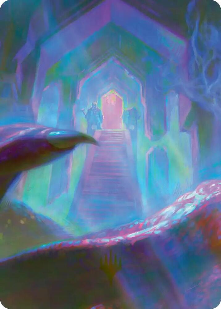 Dragon Cursed Halls Art Card 8 12 8 (Art Series: The Hobbit)  | Good Games Modbury
